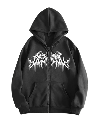 Rave Hoodie für den Winter-Gothic Rave Heat Hoodie