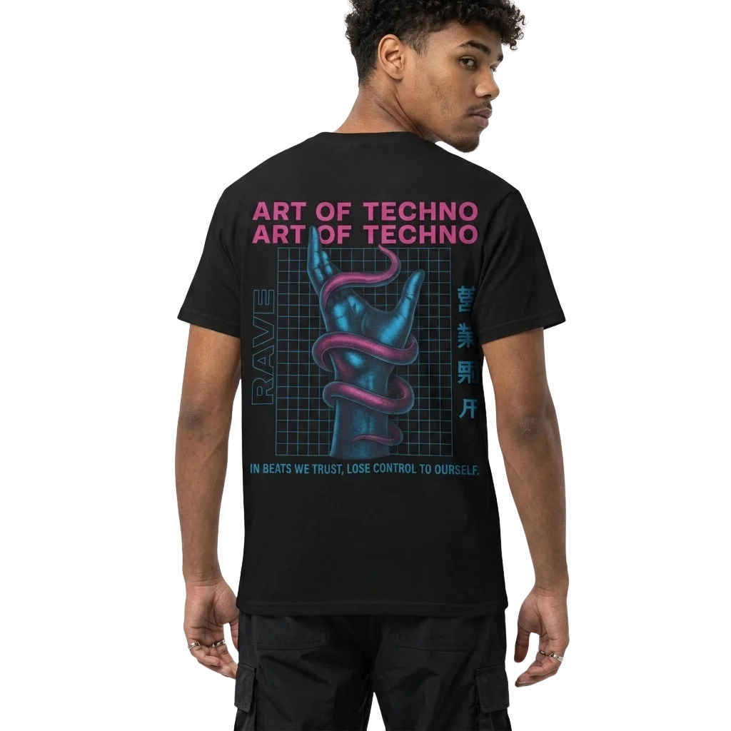 Art of Techno – Unisex Heavy Cotton Rave T-Shirt