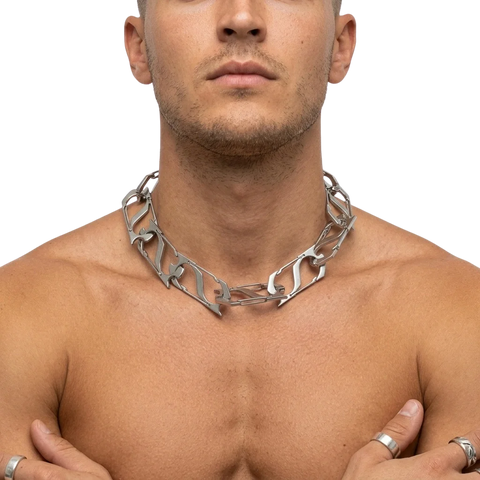 Chain Reaction Halskette für Raves