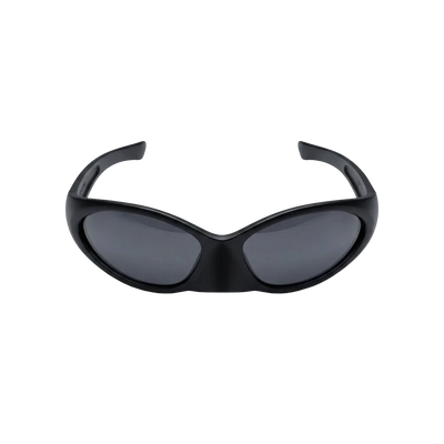 CyberShades Schwarze Rave-Brille
