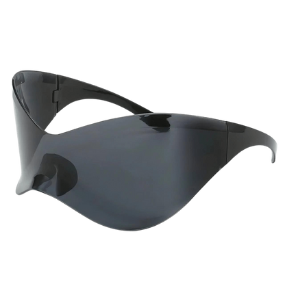 Gebogene Eleganz Techno & Rave Brille