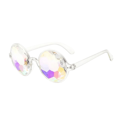 Psychedelische Kaleidoskop Brille