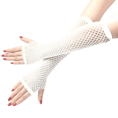 Rave-Netzhandschuhe