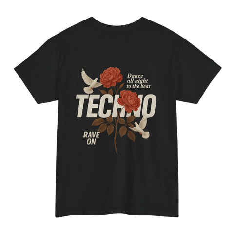 Techno Rose Classic Rave Shirt