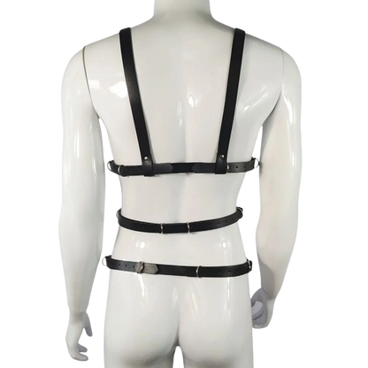 Urban Warrior Männer Harness für Raves & Techno Partys