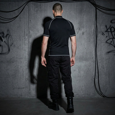 Tribal Sport Shirt für Herren - Rückansicht | Techno Essentials