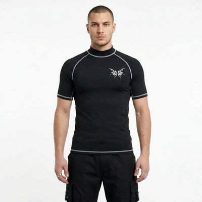 Tribal Sport Shirt für Herren - Produkt-Nahaufnahme | Techno Essentials