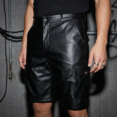 Urban Edge Techno Shorts Schwarz - Rückansicht | Techno Essentials